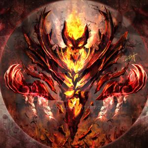 Thumbnail of Shadow Fiend Digital Art