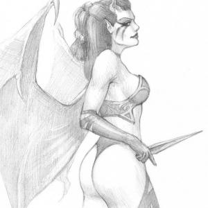 Thumbnail of Queen of Pain Traditional Art