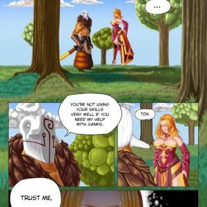 Thumbnail of Lina and Juggernaut Digital Art