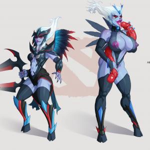 Thumbnail of Vengeful Spirit Digital Art hentai