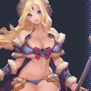 Thumbnail of Crystal Maiden Digital Art