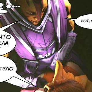 Thumbnail of Lina and Anti-Mage SFM 3D Art