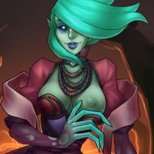 Thumbnail of Death Prophet Digital Art naked