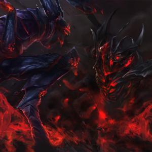 Thumbnail of Shadow Fiend and Weaver Digital Art