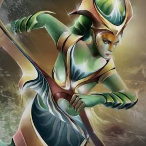 Thumbnail of Naga Siren Digital Art