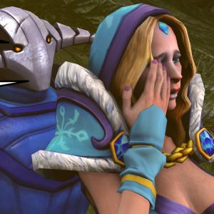 Thumbnail of Crystal Maiden and Sven SFM 3D Art