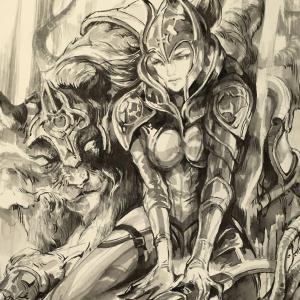 Thumbnail of Luna Traditional Art