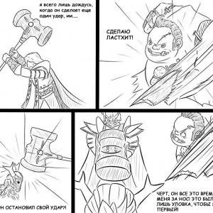 Thumbnail of Omniknight and Pudge Digital Art