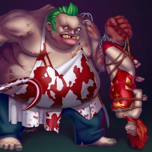 Thumbnail of Lina and Pudge Digital Art