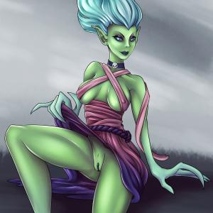 Thumbnail of Death Prophet Digital Art naked