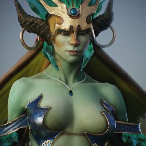 Thumbnail of Naga Siren SFM 3D Art
