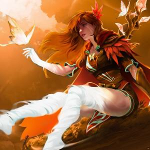 Thumbnail of Windranger Digital Art