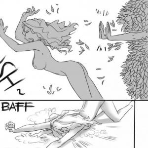 Thumbnail of Lina and Crystal Maiden Digital Art naked