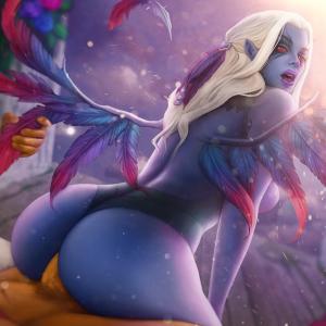 Thumbnail of Vengeful Spirit Digital Art rule 34
