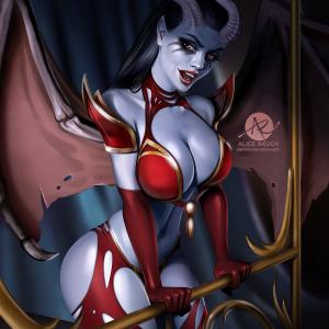 Thumbnail of Queen of Pain Digital Art
