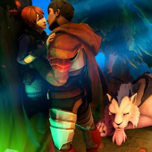 Thumbnail of Dragon Knight and Marci SFM 3D Art
