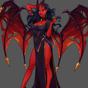 Thumbnail of Queen of Pain Digital Art
