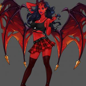 Thumbnail of Queen of Pain Digital Art