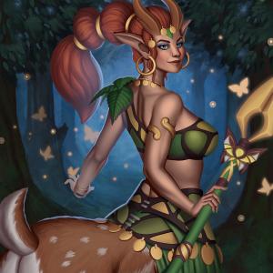 Thumbnail of Enchantress Digital Art