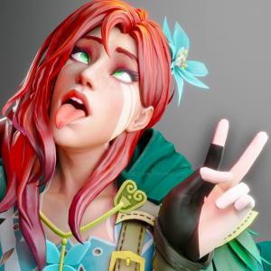 Thumbnail of Windranger SFM 3D Art