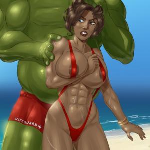 Thumbnail of Legion Commander Digital Art naked