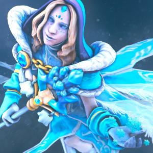 Thumbnail of Crystal Maiden SFM 3D Art