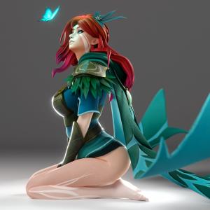 Thumbnail of Windranger SFM 3D Art