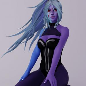 Thumbnail of Drow Ranger SFM 3D Art