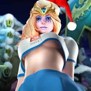 Thumbnail of Crystal Maiden SFM 3D Art
