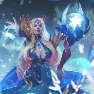 Thumbnail of Crystal Maiden Digital Art