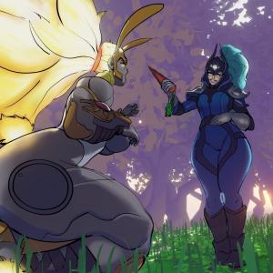 Thumbnail of Luna and Dawnbreaker Digital Art