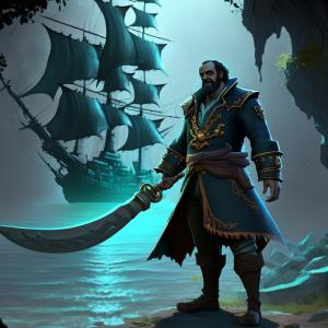 Thumbnail of Kunkka Digital Art