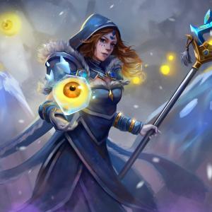 Thumbnail of Crystal Maiden Digital Art