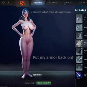 Thumbnail of Mirana SFM 3D Art naked